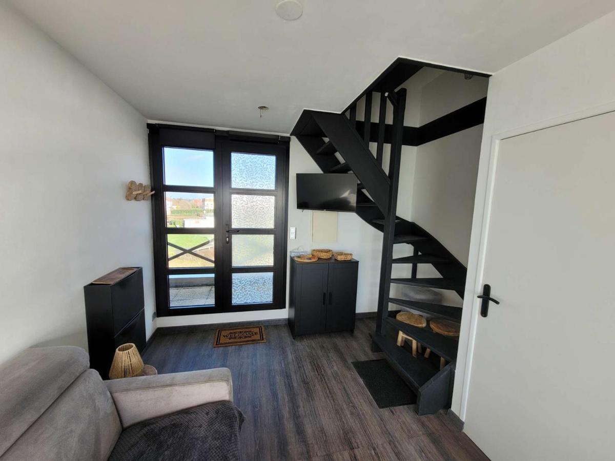 Duplex Neuf Avec Balcon Vue Mer, Parking Prive Et Wifi - 2 Pers, Proche Commerces - Fr-1-675-19 Apartment Wimereux Bagian luar foto