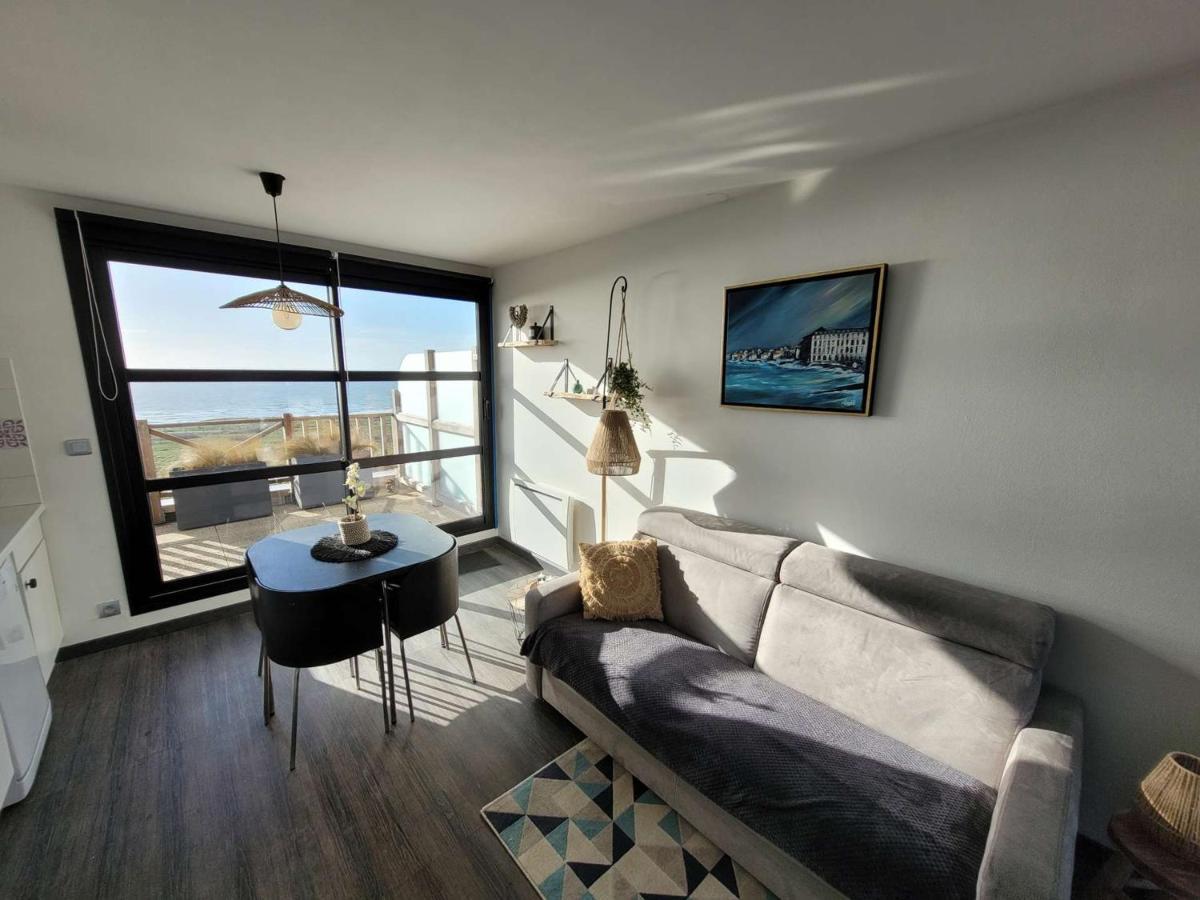 Duplex Neuf Avec Balcon Vue Mer, Parking Prive Et Wifi - 2 Pers, Proche Commerces - Fr-1-675-19 Apartment Wimereux Bagian luar foto
