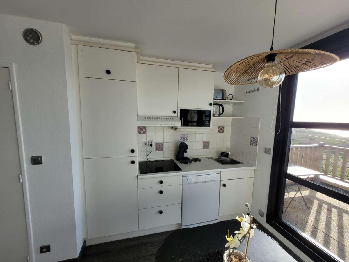 Duplex Neuf Avec Balcon Vue Mer, Parking Prive Et Wifi - 2 Pers, Proche Commerces - Fr-1-675-19 Apartment Wimereux Bagian luar foto